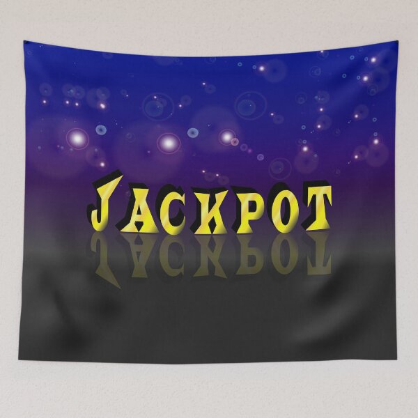 Item preview, Jackpot - 3d text on the starry sky designed and sold by Murza.