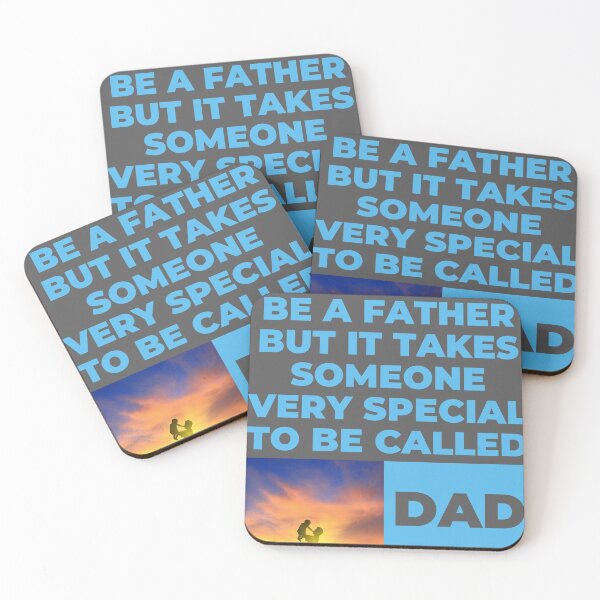 Item preview, Any Man Can Be A Father But It Takes Someone Very Special to be Called Dad- Father's Day Design designed and sold by ANikCreations.