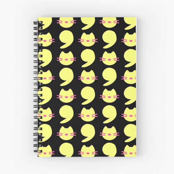 Item preview, Yellow Semicolon Cattern designed and sold by SparkSnaps.