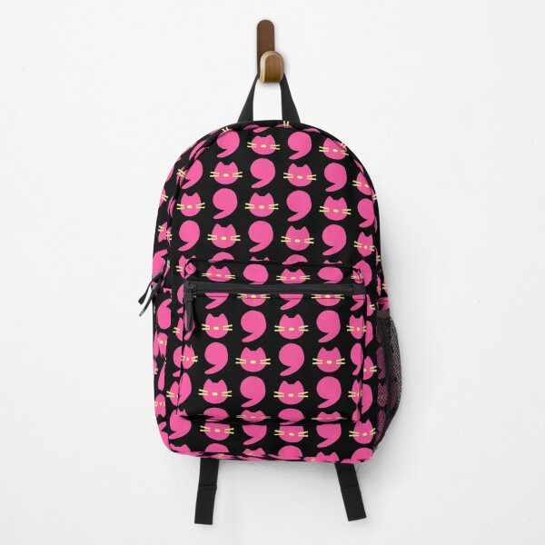 Item preview, Pink Semicolon Cattern designed and sold by SparkSnaps.