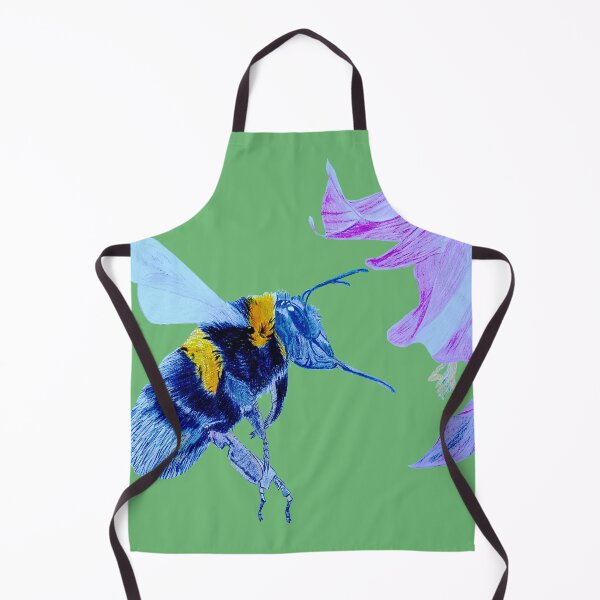 Item preview, White Tailed Bumble Bee At Flower designed and sold by ChrisAnimalArt.