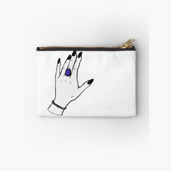 Item preview, Hand with blue ring designed and sold by Glunick.