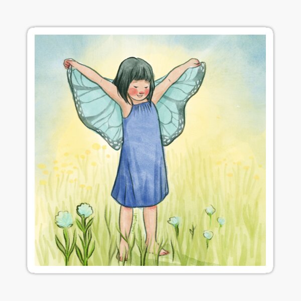 Spring Fairy Sticker