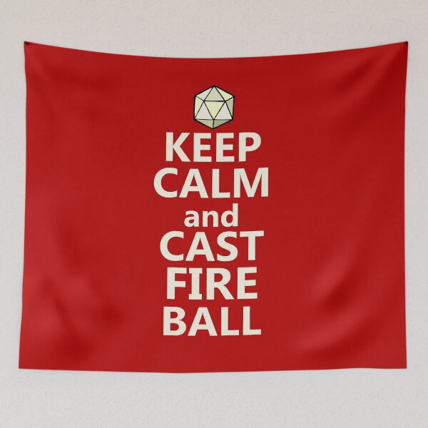 Item preview, i cast fire ball designed and sold by sandpiperstudio.