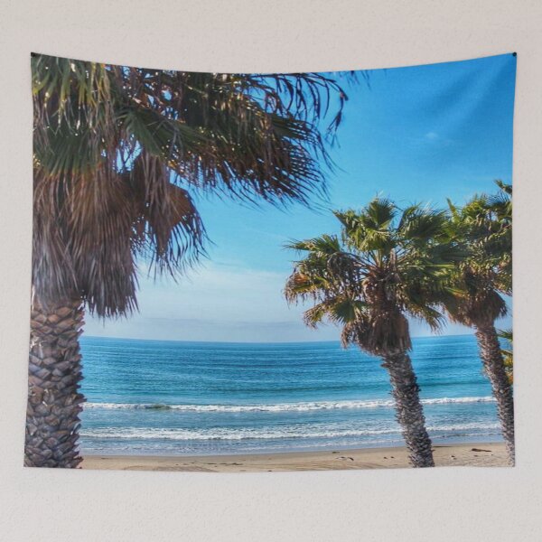 Item preview, amazing palm trees on a beautiful beach designed and sold by Mariocii.