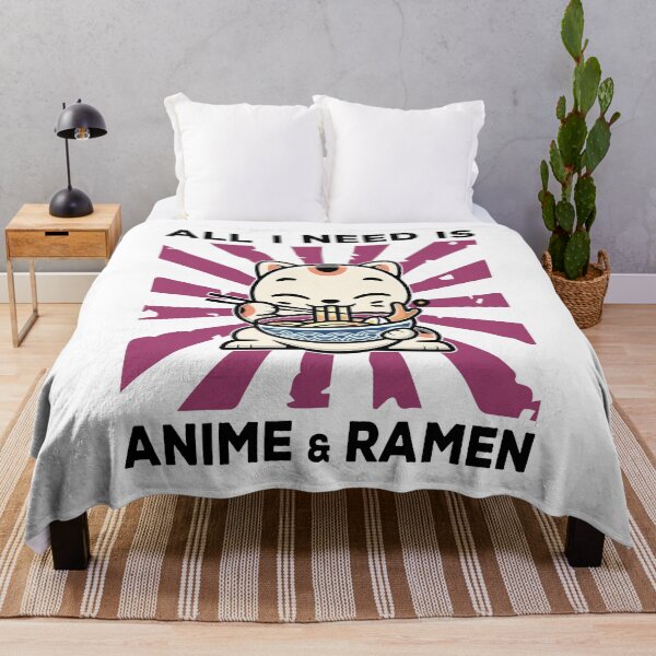Item preview, All I Need Is Anime and Ramen Noodles | Anime love designed and sold by Petra Becker.