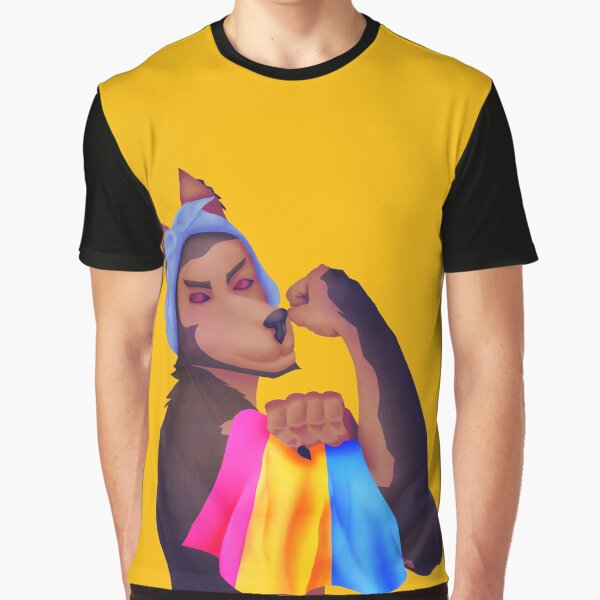 Werewolf Pride (Pan) Graphic T-Shirt