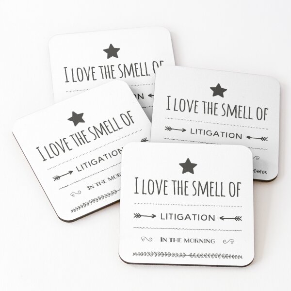 Item preview, I Love The Smell Of Litigation In The Morning designed and sold by Rcasadesign.