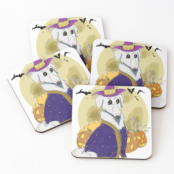 Item preview, spooky borzoi designed and sold by goblinshark.