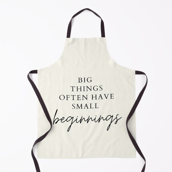 Item preview, Big things often have small beginnings inspirational quote motivational mental health slogans strong women savage classy life motto minimalist short words quotes positivity success sayings 2 designed and sold by Inside Head.