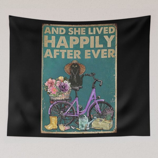 Item preview, Black Cat And She Lived Happily After Ever designed and sold by Johnny Clevenger.