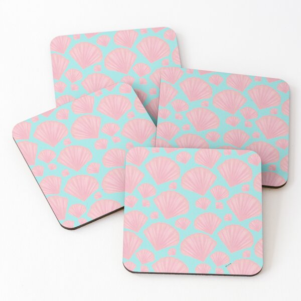 Item preview, Pink Seashells Pattern designed and sold by giulyz.