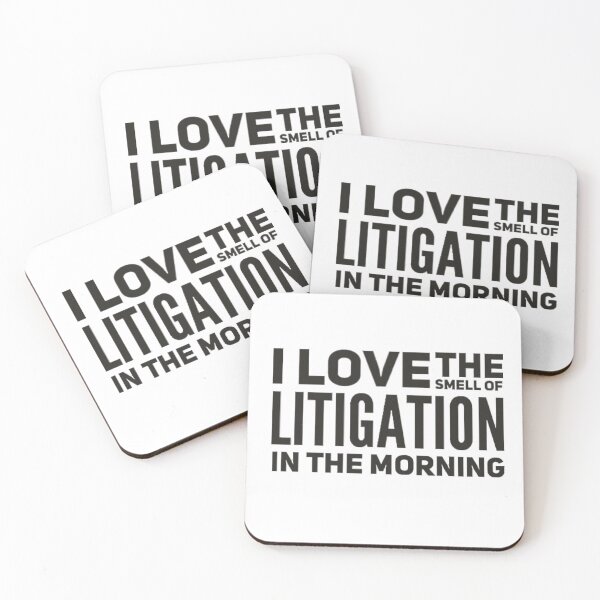 Item preview, I Love The Smell Of Litigation In The Morning designed and sold by Rcasadesign.