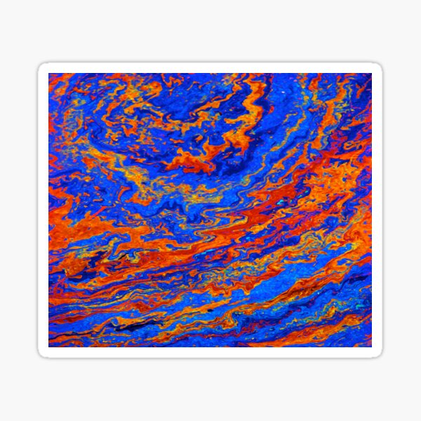 Digital Abstract #8 Sticker