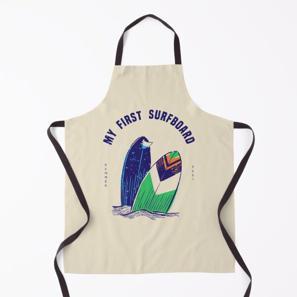 Item preview, My First Surfboard Blue designed and sold by art-by-gui.