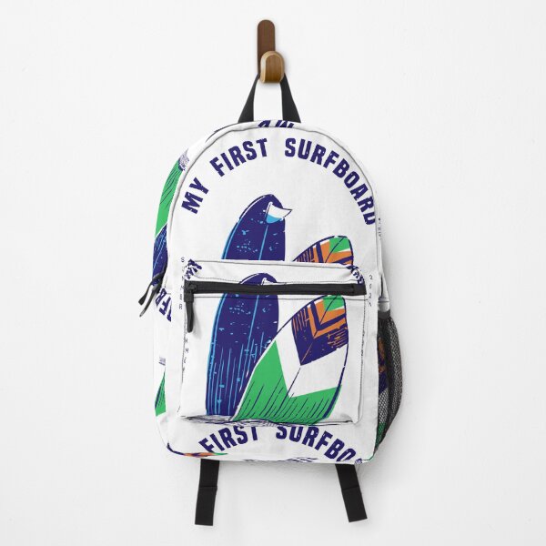 Item preview, My First Surfboard Blue designed and sold by art-by-gui.