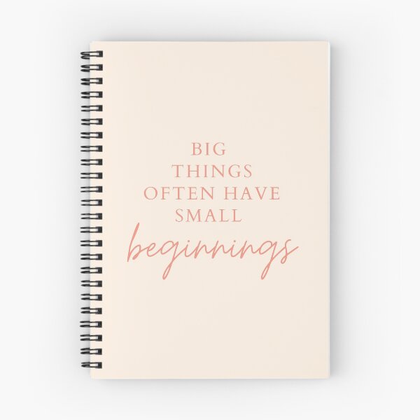 Item preview, Big things often have small beginnings inspirational quote motivational mental health slogans strong women savage classy life motto minimalist short words quotes positivity success sayings 6 designed and sold by Inside Head.