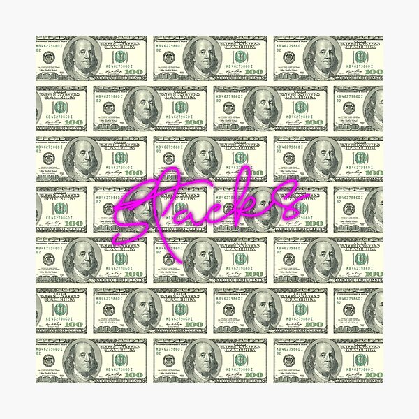dollars rich neon photographic print for sale by chrctrassassin redbubble