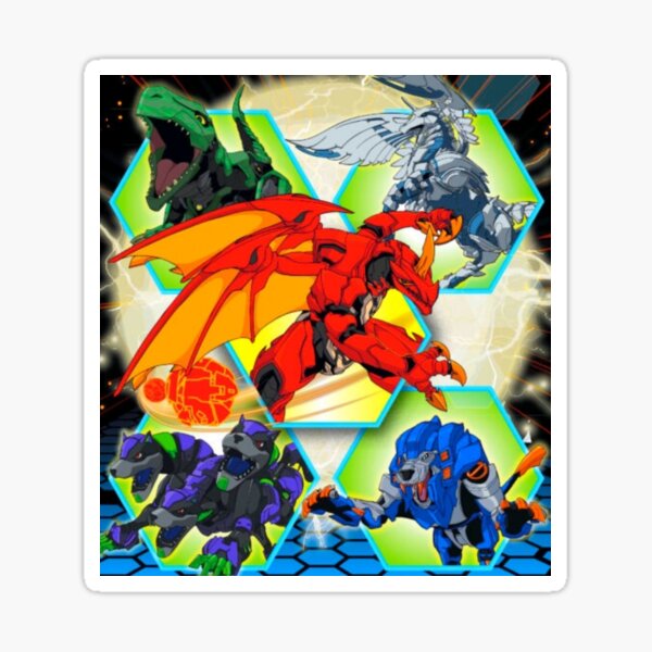 Bakugan Sticker for Sale by Creations7 in 2023  Bakugan battle brawlers,  Anime, Old cartoon shows