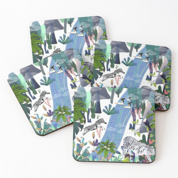 Item preview, Jungle landscape Pattern  designed and sold by MarcSabuncu.