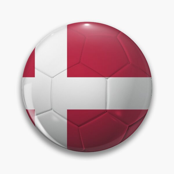 Artikelvorschau, Dänemark Dänemark European Football 2020 Rot auf Weiß entworfen und verkauft von Uppercase Tees.