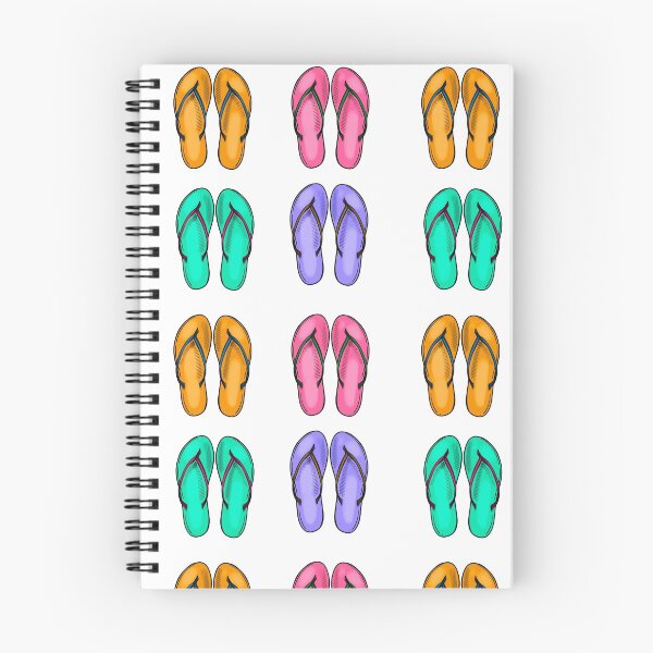 Item preview, Colorful flipflops designed and sold by PurpleTurtle8.
