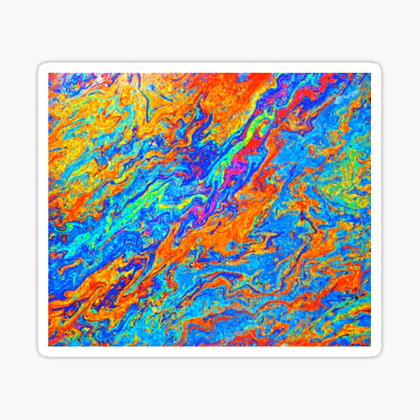 Digital Abstract #19 Sticker
