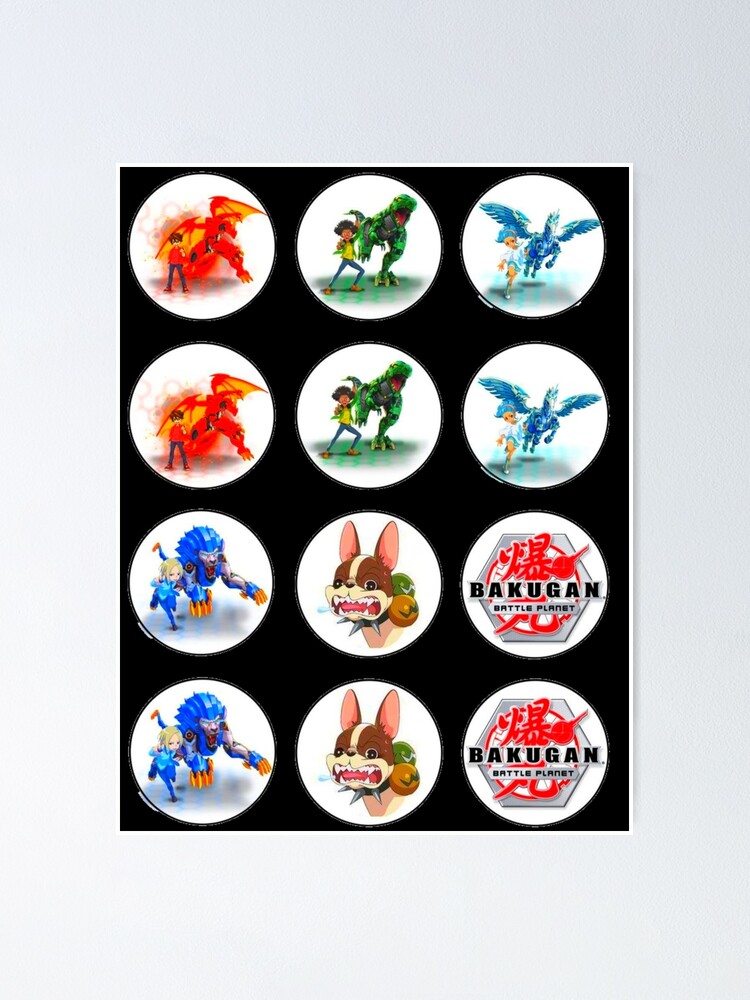 bakugan nillious Poster for Sale by Creations7