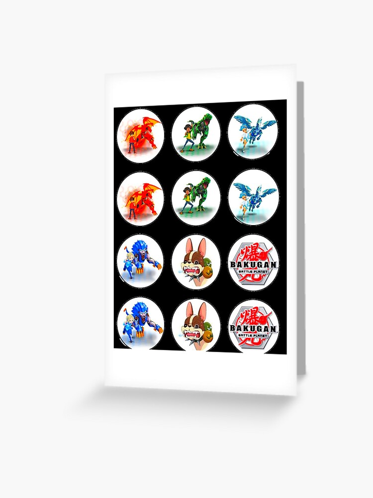 Bakugan  Greeting Card for Sale by Creations7
