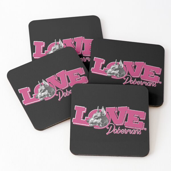 Item preview, Love Dobermans Pink Design designed and sold by LifeCrush.