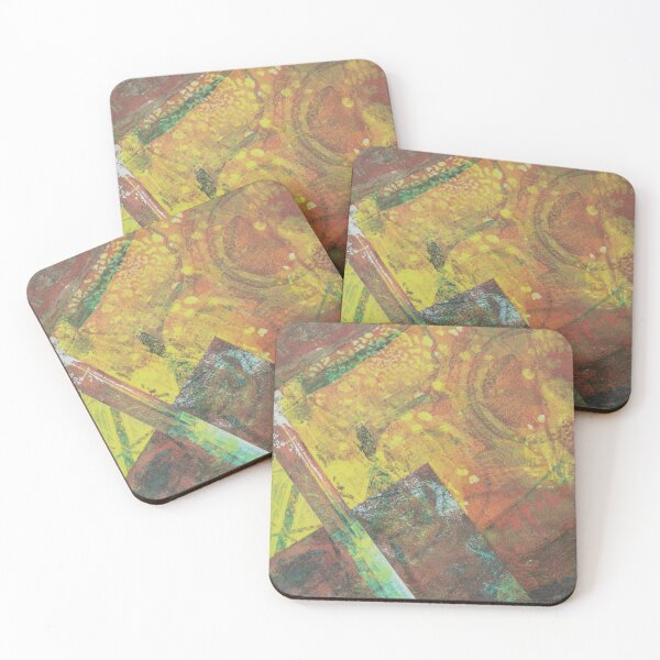 Item preview, A Collage of Abstract Mono Prints designed and sold by mewinkart.