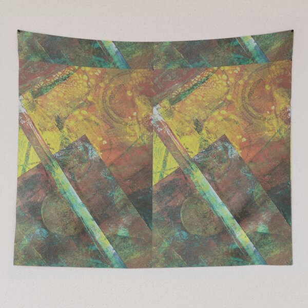 Item preview, A Collage of Abstract Mono Prints designed and sold by mewinkart.