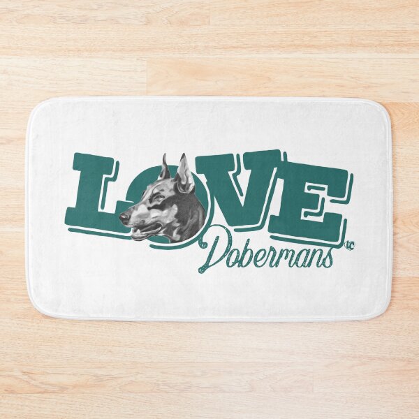 Item preview, Love Dobermans Green Design designed and sold by LifeCrush.