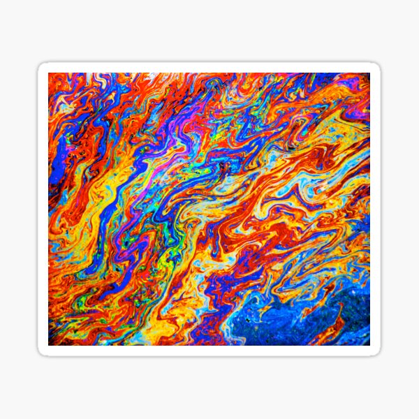 Digital Abstract #20 Sticker