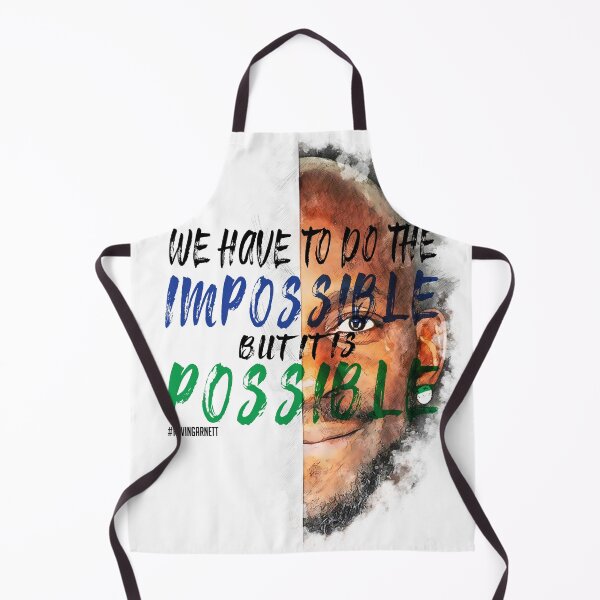 Item preview, Kevin Garnett Inspiration Saying Motivational Quote Watercolor sketching Positive quote We have to do the impossible but it is possible designed and sold by scribblelife.