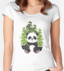 High panda Women's Fitted Scoop T-Shirt