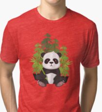 High panda Tri-blend T-Shirt