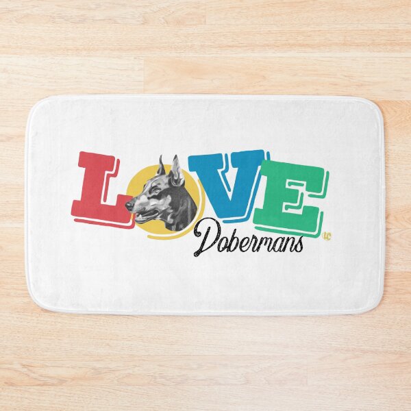 Item preview, Love Dobermans Mulicolor Design designed and sold by LifeCrush.