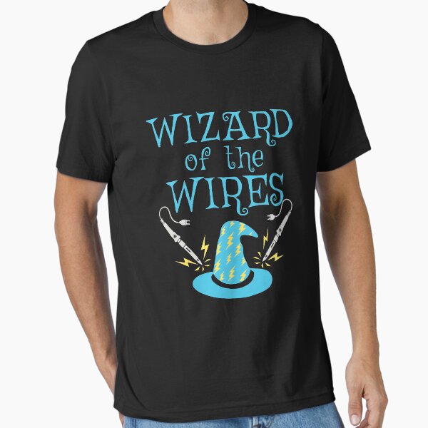 Item preview, Electrician Wizard of the Wires designed and sold by jaygo.
