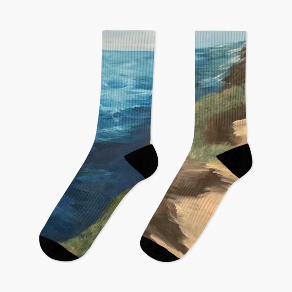 Item preview, Ocean Waves, Grassy Cliff designed and sold by Artsy-Chemist.