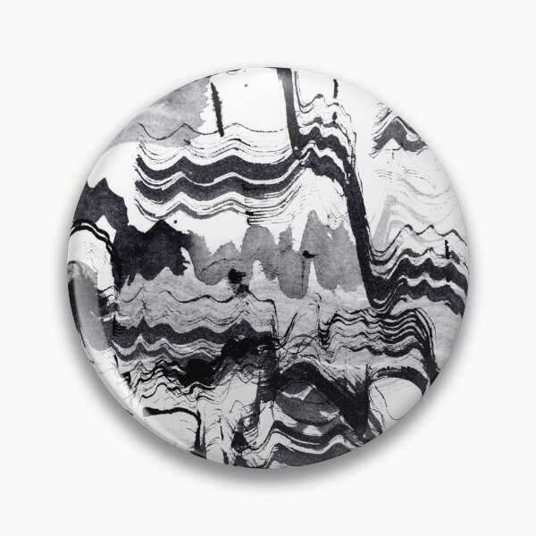 Item preview, ink explorations (079) - abstract black india ink painting designed and sold by expl-rations.
