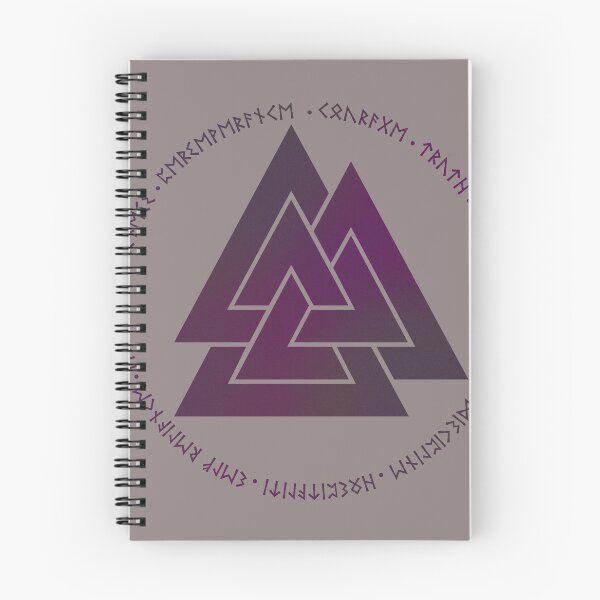 Item preview, Valknut Purple - Nine Noble Virtues designed and sold by virding.