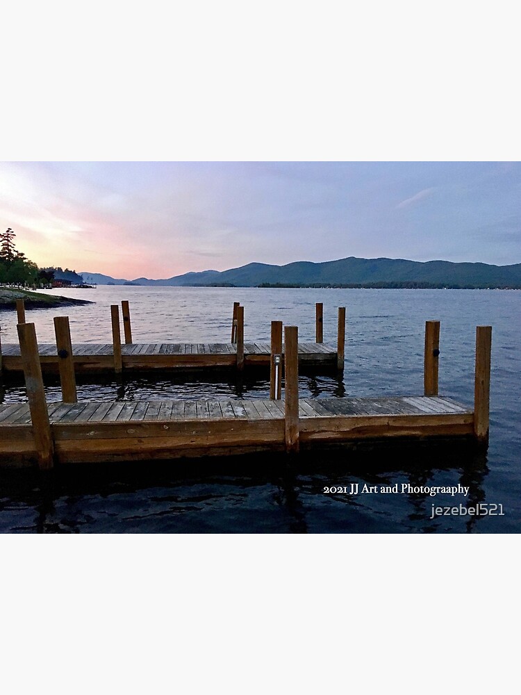 "Lake Docks and Sunset" Poster for Sale by jezebel521 Redbubble