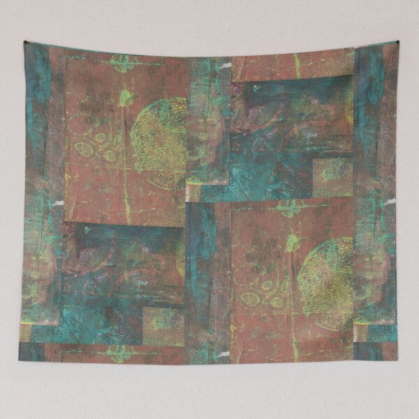 Item preview, A Collage of Abstract Mono Prints designed and sold by mewinkart.