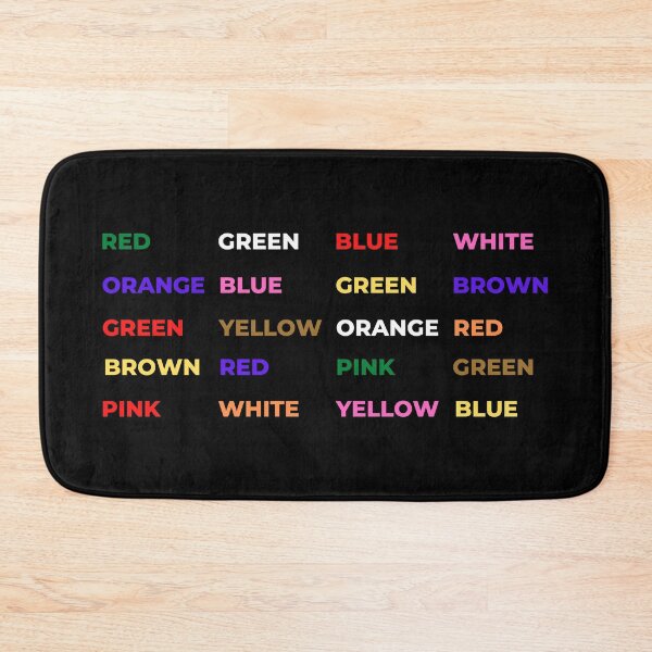 Item preview, Stroop Test - Psychology, Neuroscience, Geek, Nerd, Brain, Stroop Effect, Cognition, Psych designed and sold by jadedscientist.