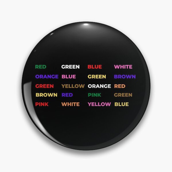 Item preview, Stroop Test - Psychology, Neuroscience, Geek, Nerd, Brain, Stroop Effect, Cognition, Psych designed and sold by jadedscientist.