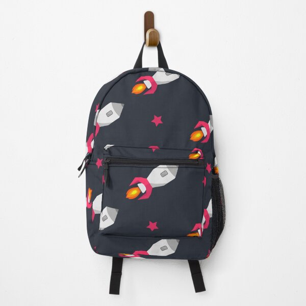 Item preview, Seamless pattern of space rocket and star on dark background designed and sold by ntpcpl38.