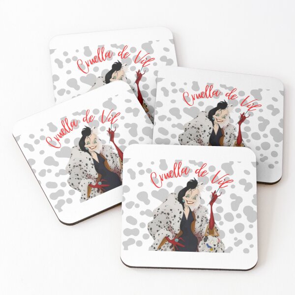 Item preview, Cruella de Vil Dalmata Sticker designed and sold by LevelArt.