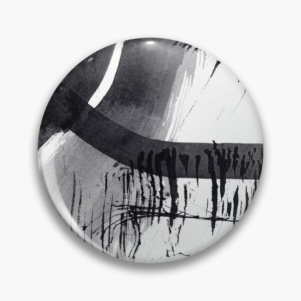 Item preview, ink explorations (080) - abstract black india ink painting designed and sold by expl-rations.
