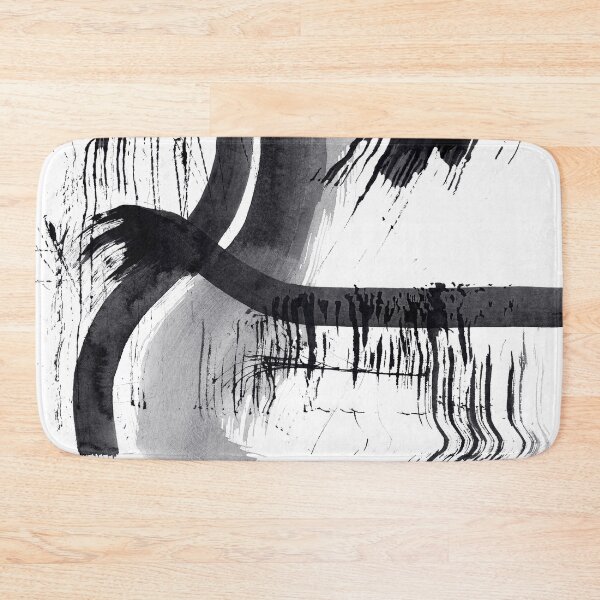 Item preview, ink explorations (080) - abstract black india ink painting designed and sold by expl-rations.